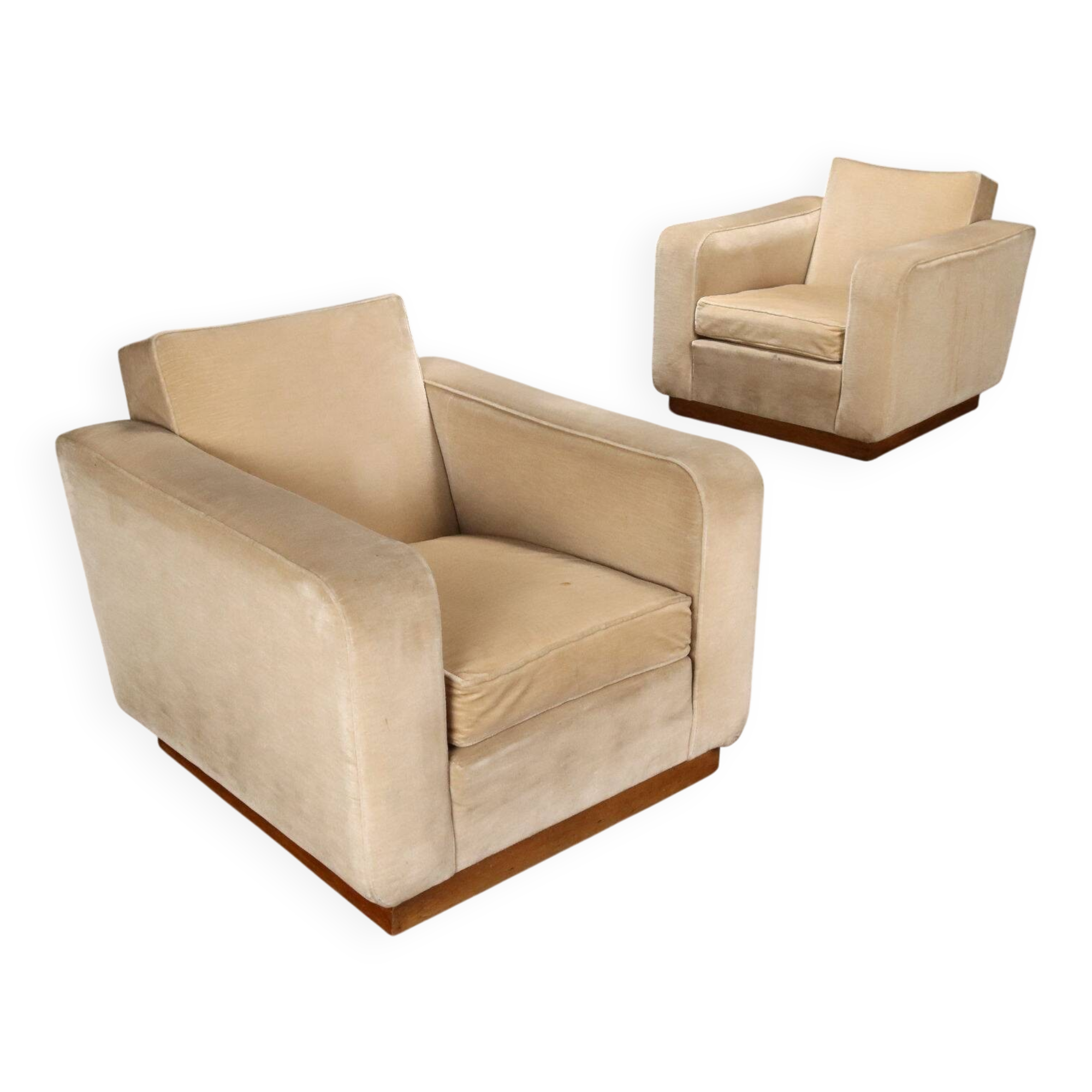 Two armchairs from the 1940s