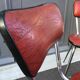 Paire de chaises simili skaï mid century vintage 1960