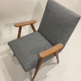 60s armchair reupholstered