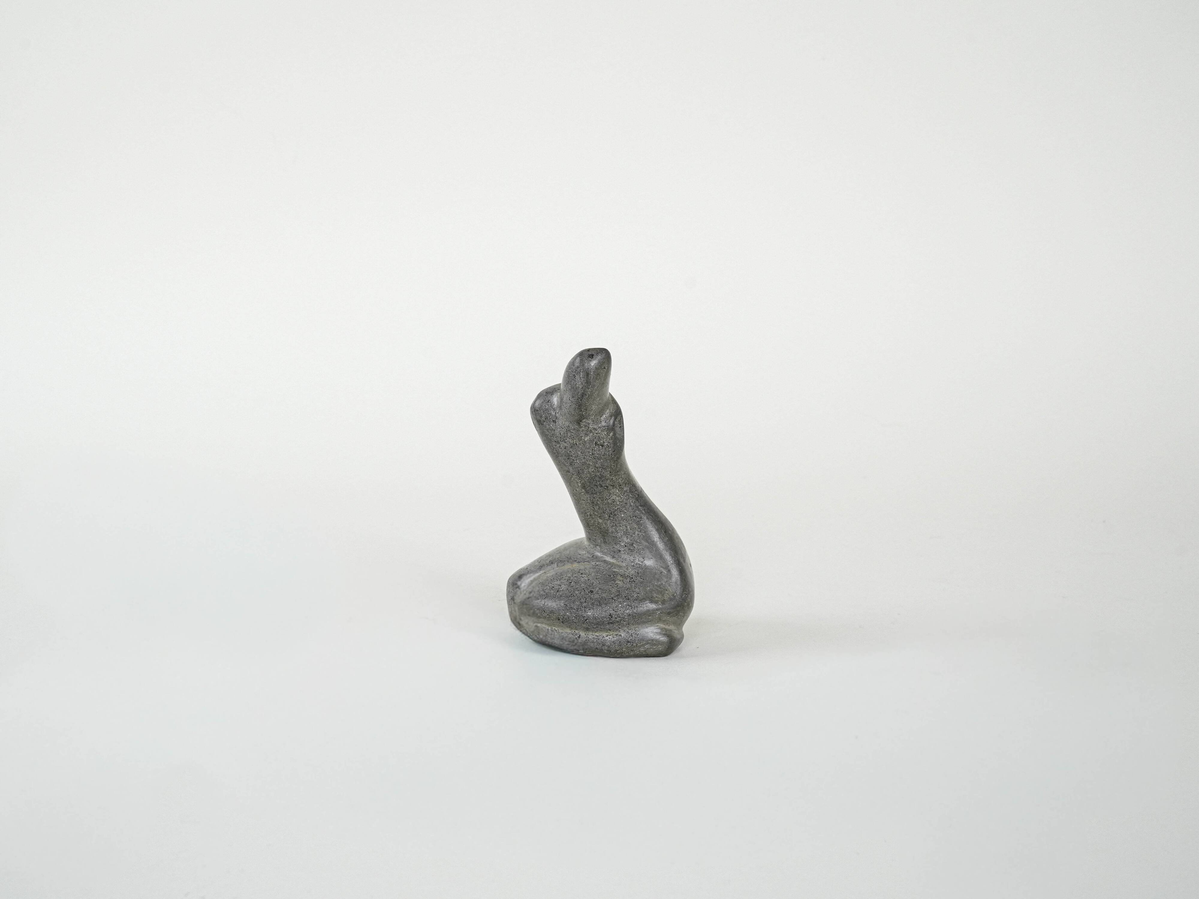 Stone sculpture of a female nude, Italian design, 1960s, made in Italy