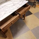 Walnut dressing table