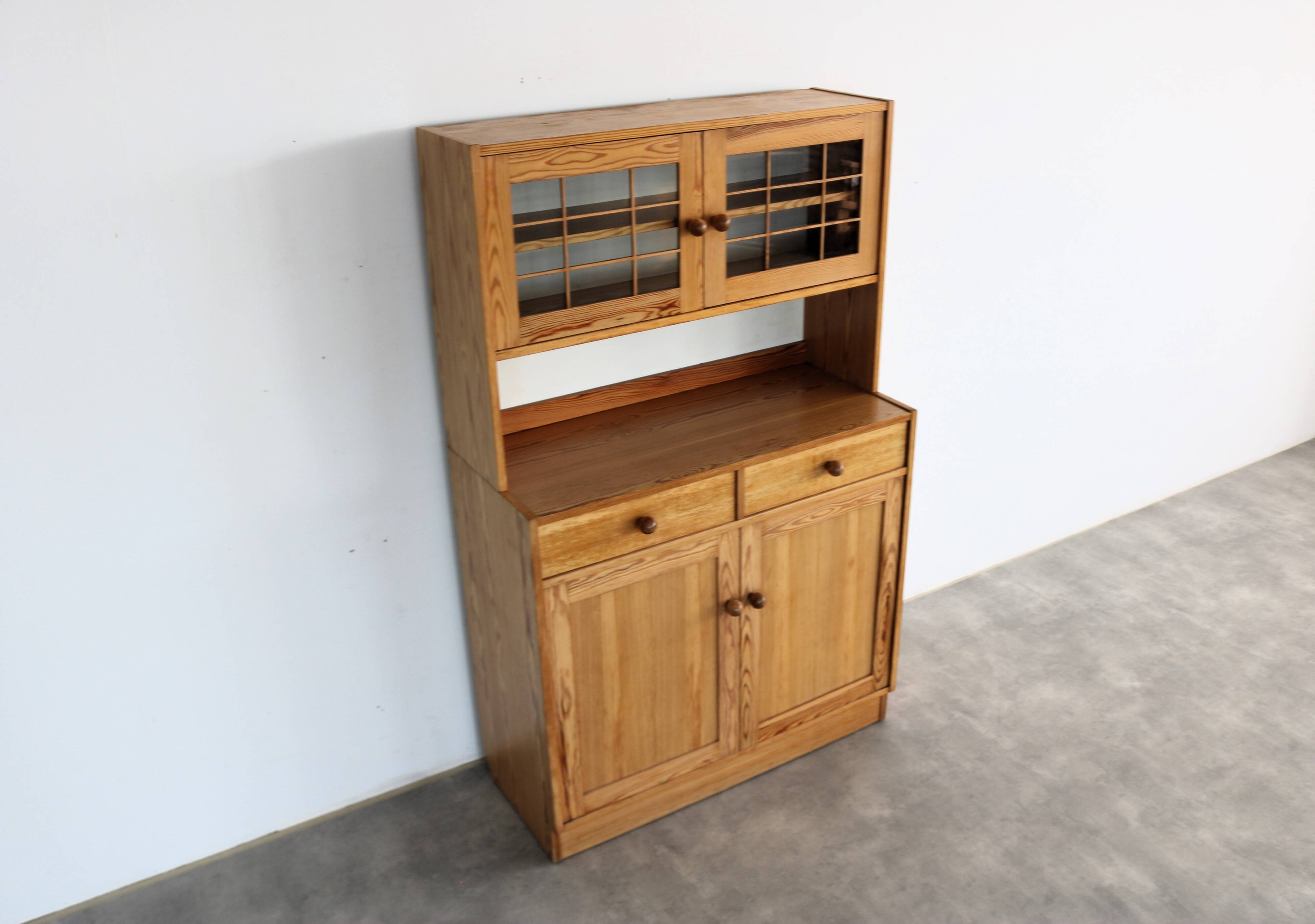 vintage sideboard | wall cupboard | pine | Sweden