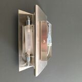 Italian stainless design sconce