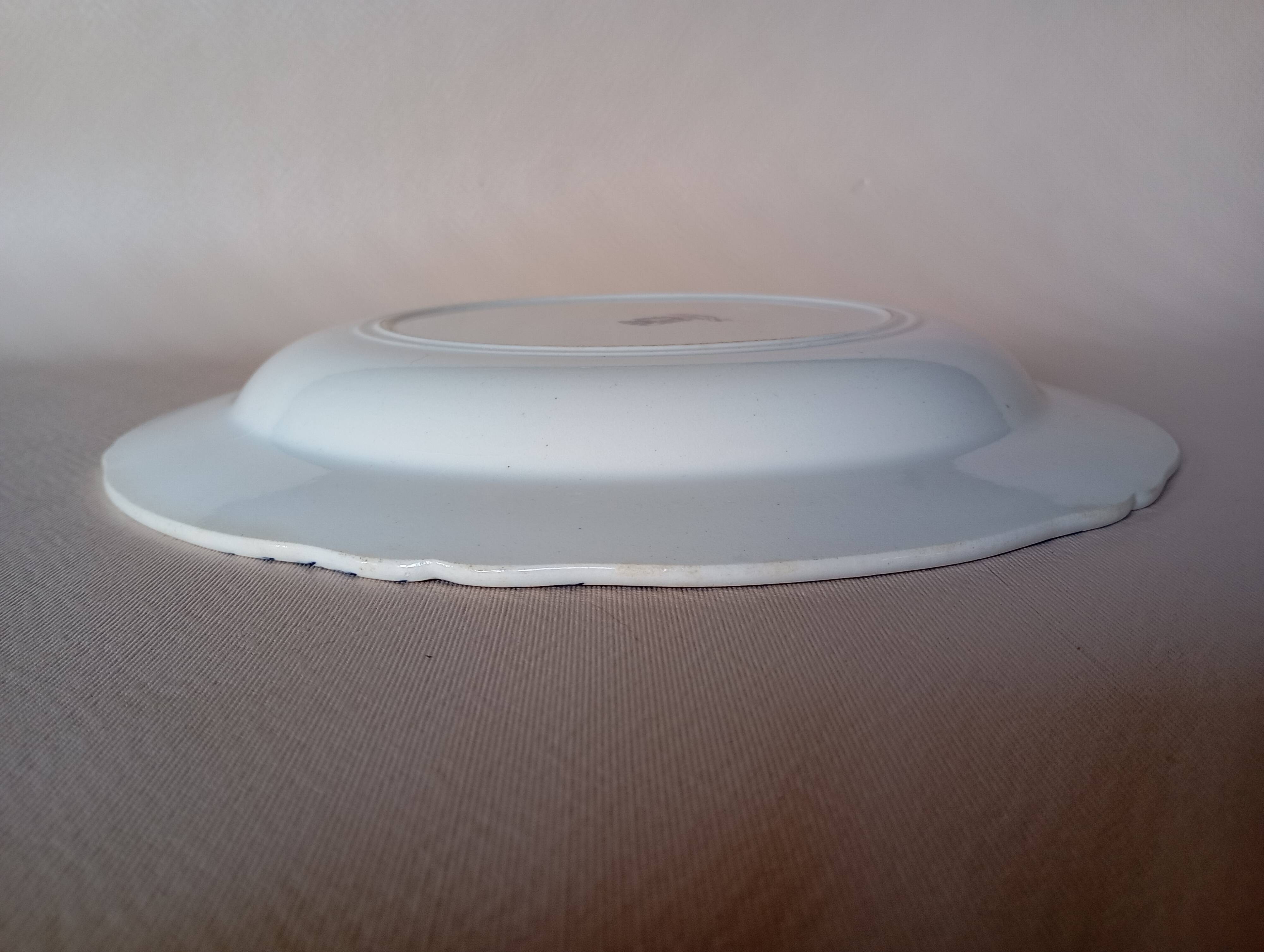 Ironstone dish "Regina" Gien