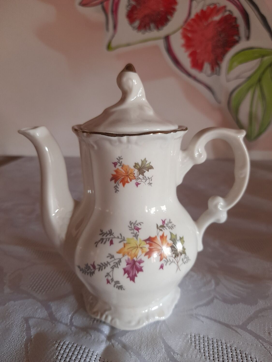 Coffee set 19 pieces in porcelain