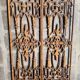 Cast iron door grille