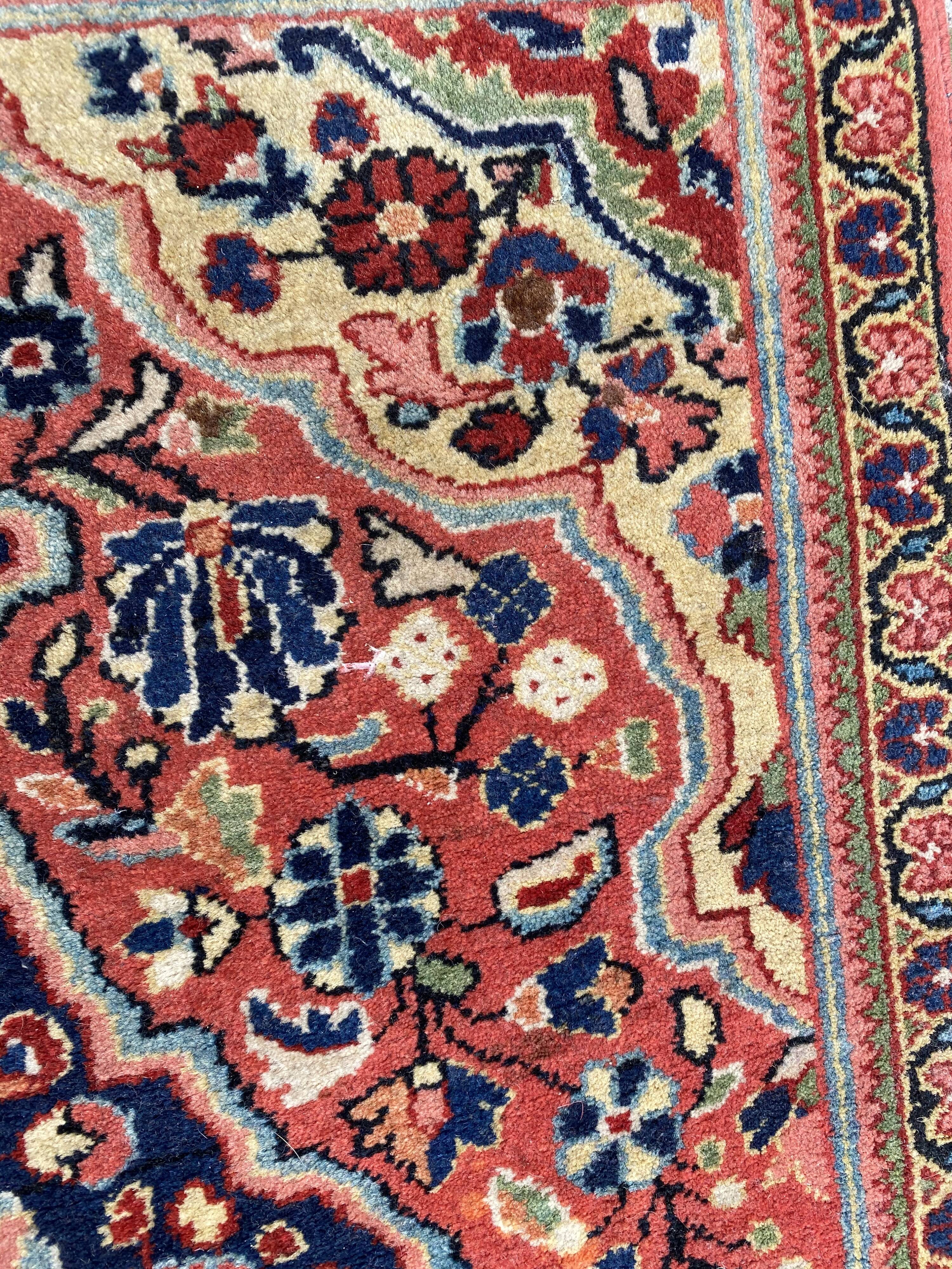 Persian carpet Sarogh handmade 57x84 cm