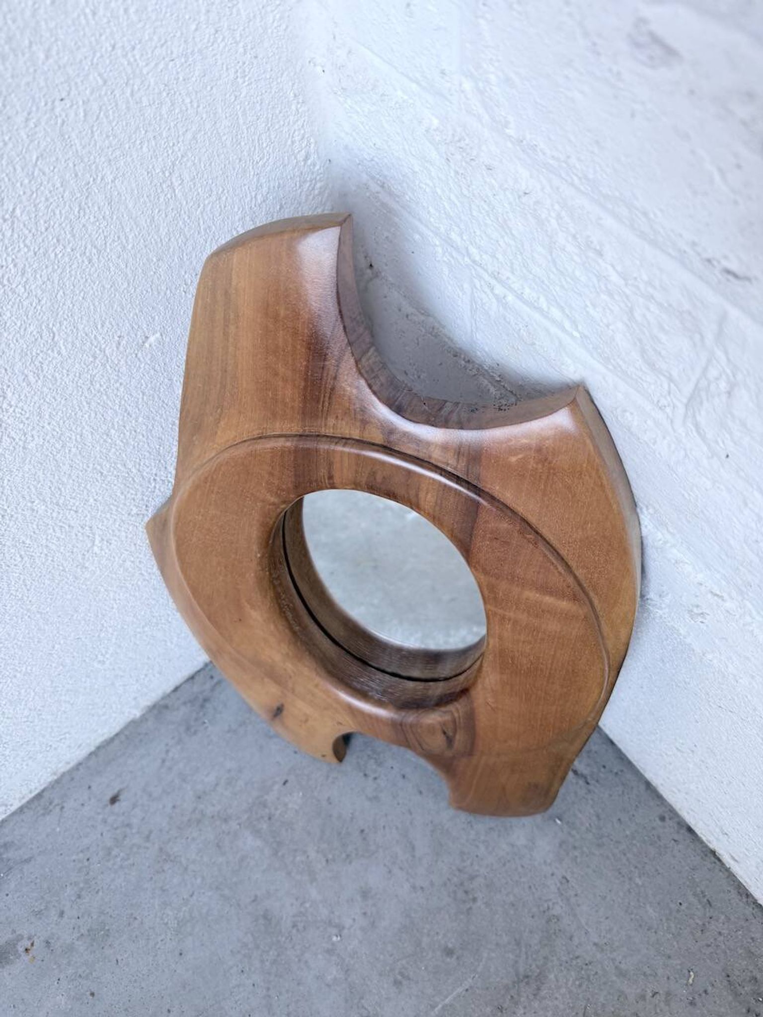 Organic walnut mirror 1960