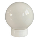 Wall light or ceiling light in porcelain and white glass