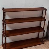 Mahogany wall shelf