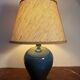Lampe à poser en céramique craquelée année 70