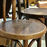 2 chaises de bistrot bois courbé