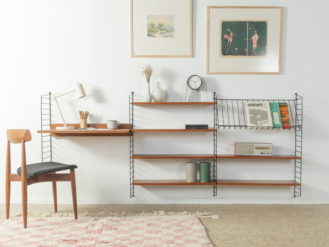 1950s Shelving system, Nils Strinning