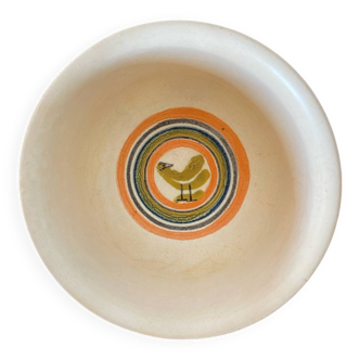 Bol Roger Capron oiseau, Vallauris