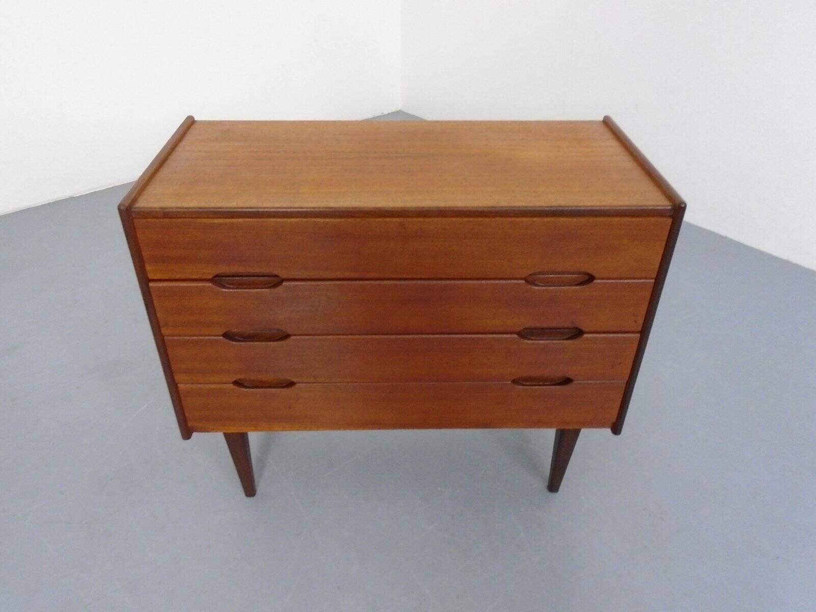 Danish Teak Chest of Drawers, 1960s