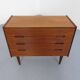 Danish Teak Chest of Drawers, 1960s