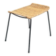 Gian Franco Legler attributed rattan stool, 1950s