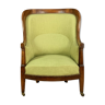 Empire armchair in mahogany
