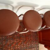 Set of three vintage bar stools