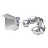 Philippe Starck Set of POAA Dumbbells + Ray Hollis Ashtray for XO 1990s