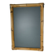 Miroir en rotin vintage