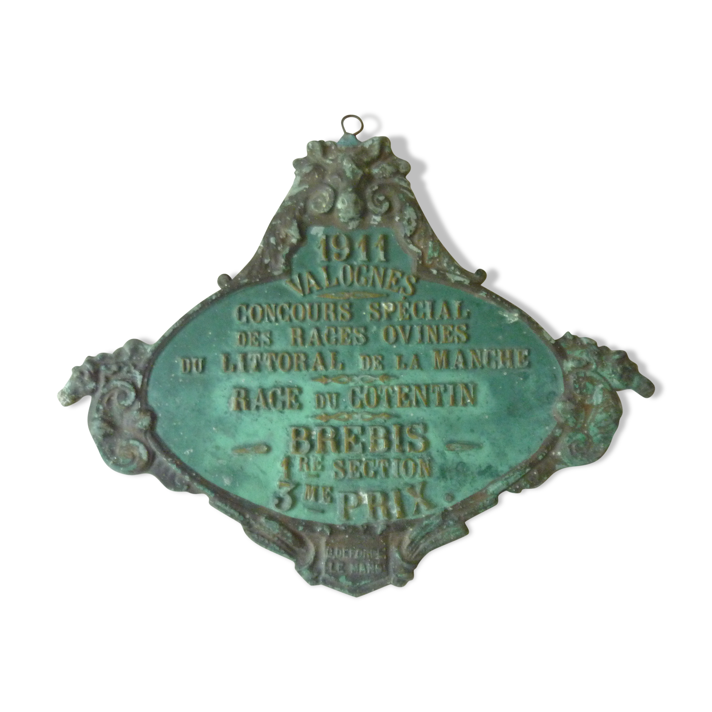 Plate competition years 1911