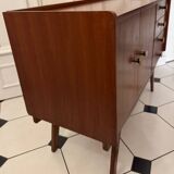 Vintage sideboard with compass feet