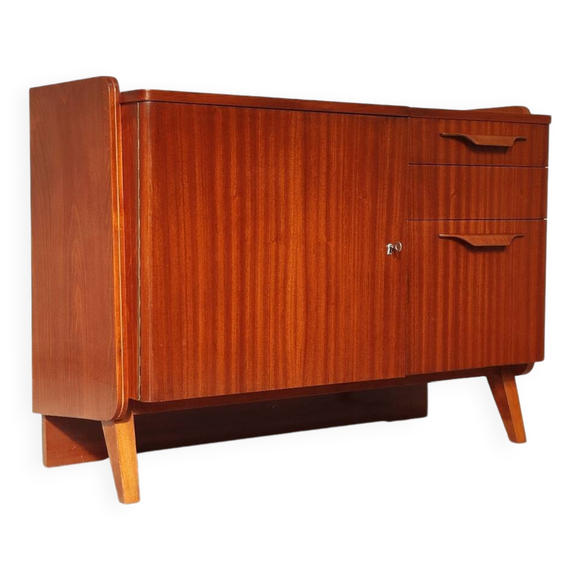 Low sideboard by Frantisek Jirak for Tatra Nabytok 1959