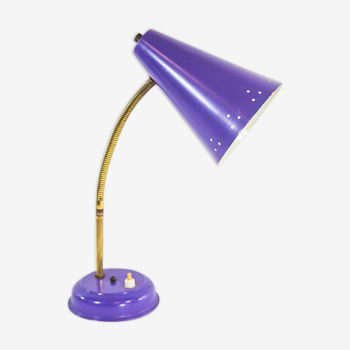 Lampe violette années 60