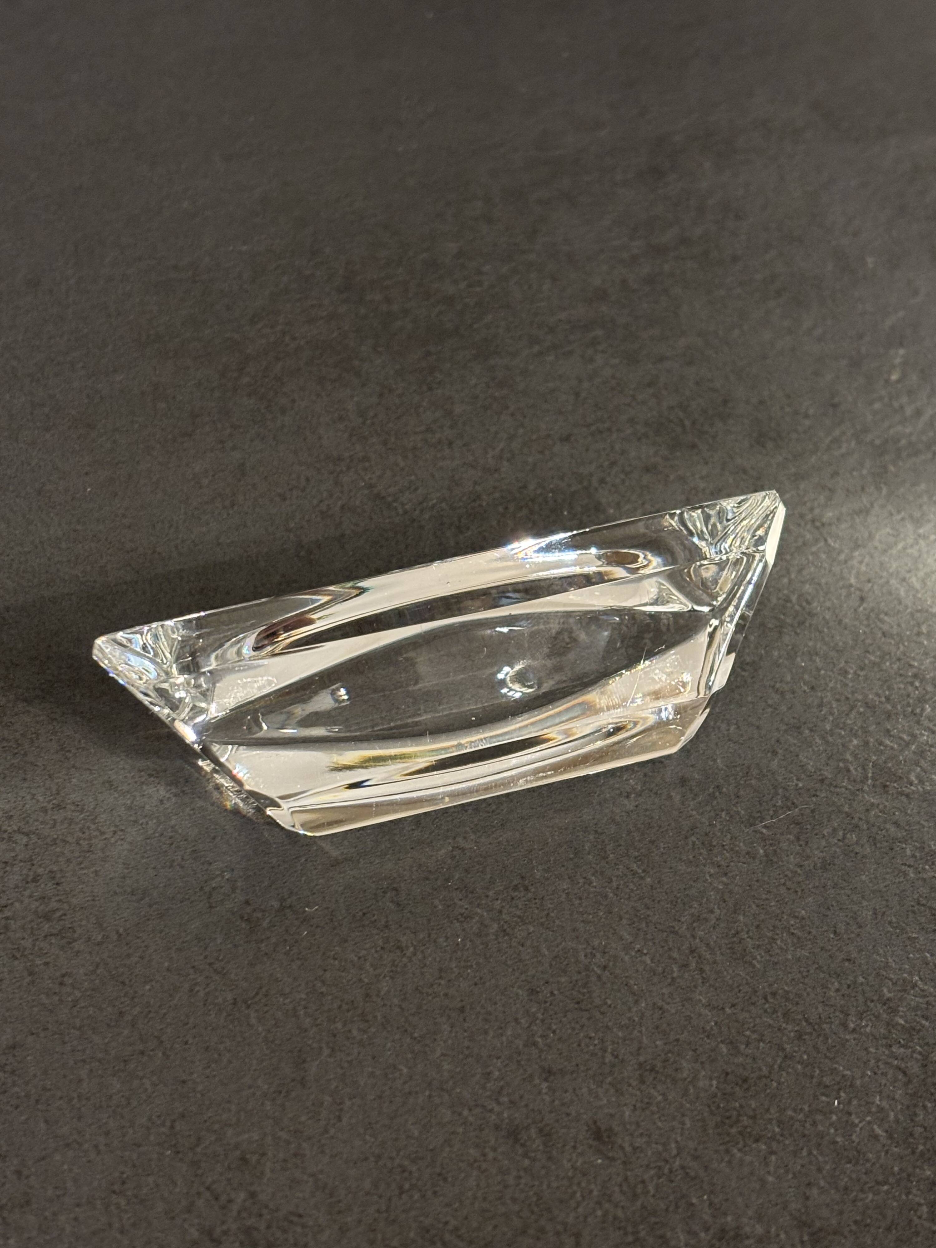 10 knife rests or chopstick holders Crystal St-Louis