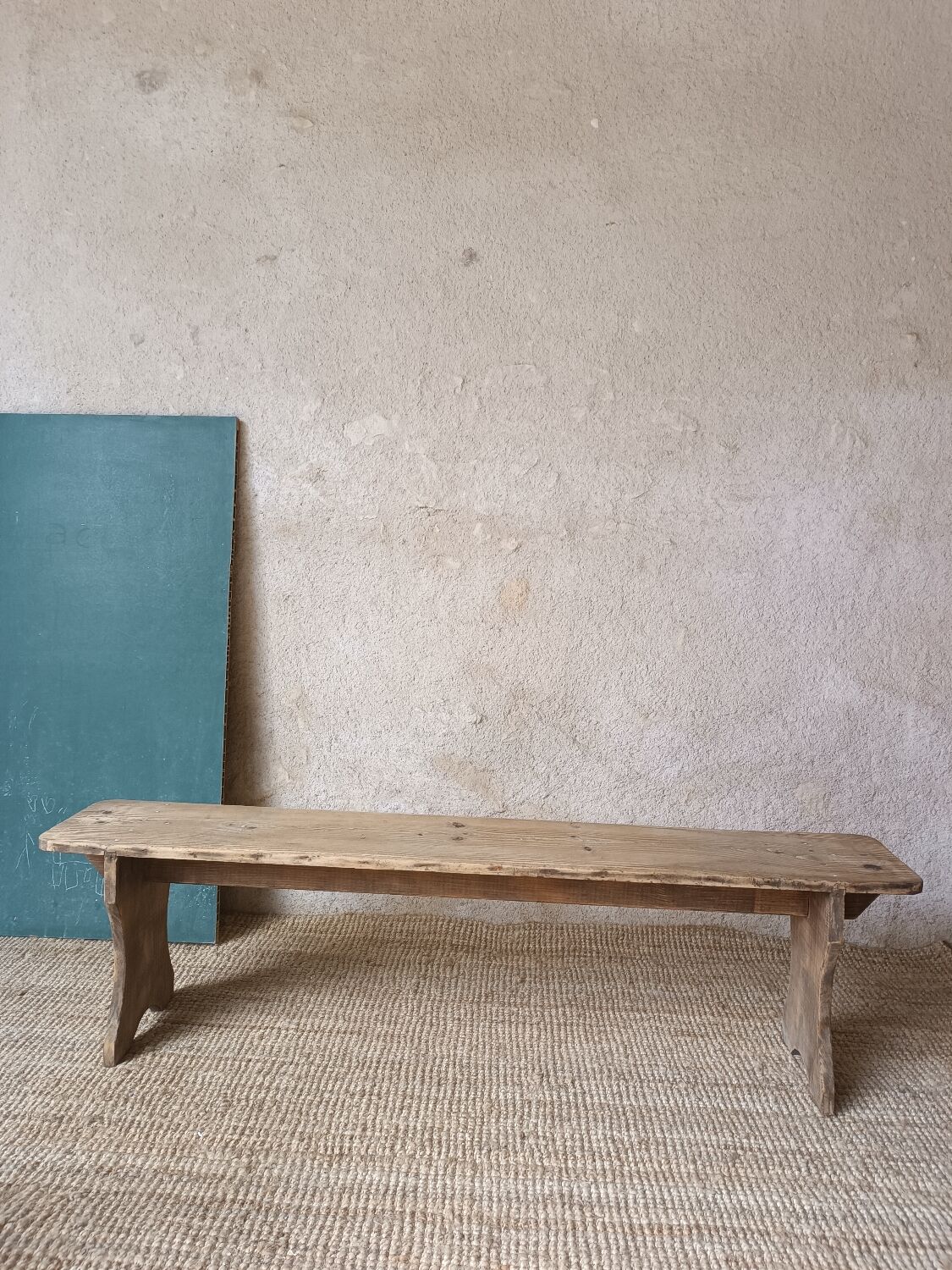 Banc de ferme restauré