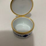 Boîte à bijoux en porcelaine de limoge