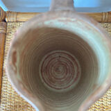 Handmade terracotta pitcher
