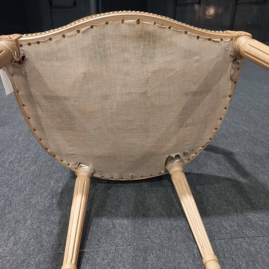 Louis XVI medallion armchair