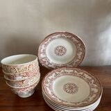 6 soup plates and 4 bowls Gilman Portugal