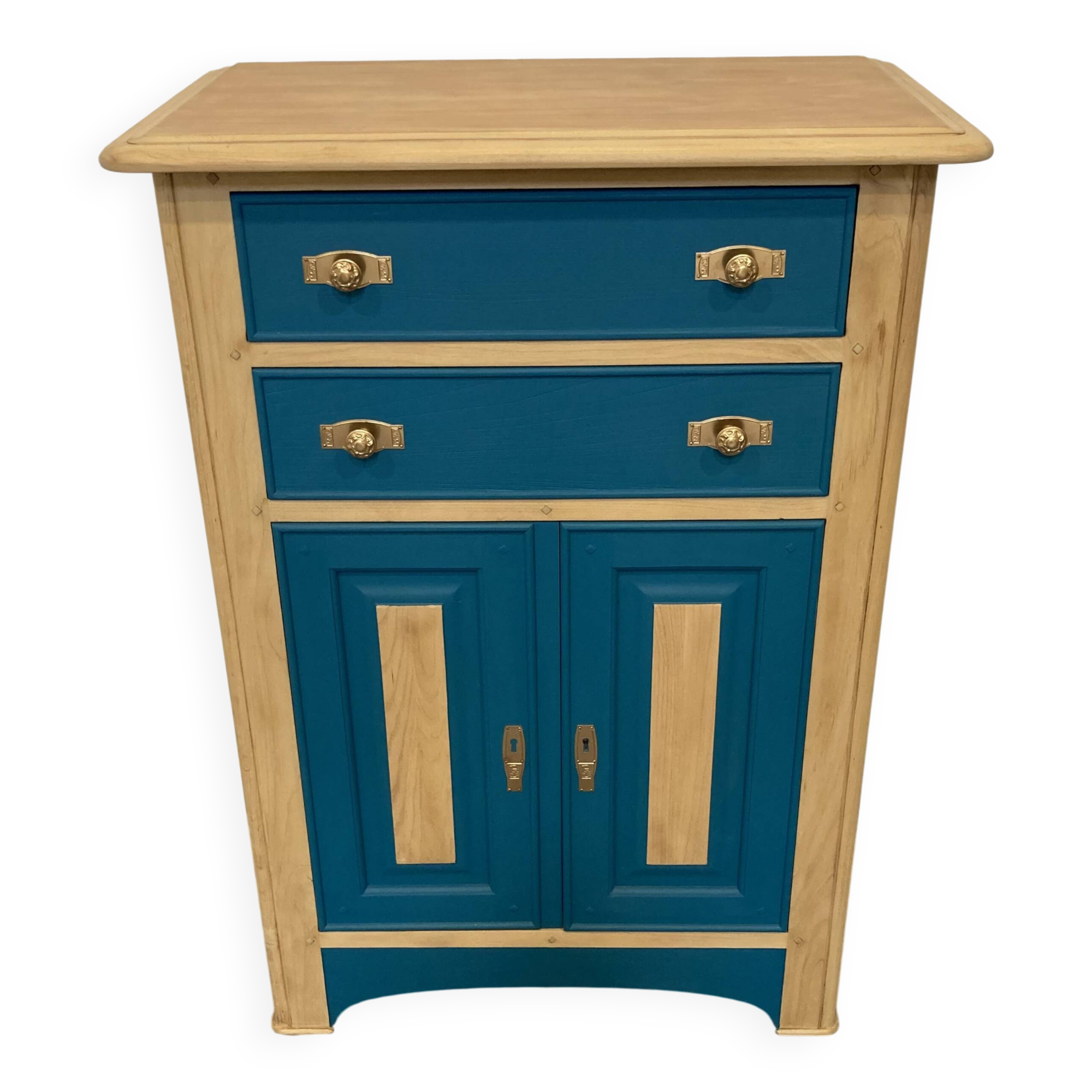 Refurbished wooden sideboard or entrance cabinet