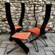 Series of Italian design chairs, 1980s by Pietro Arosio