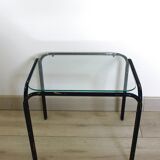 3 Vintage 1970s Nesting Glass Tables