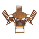 Ico Parisi garden seating set by Reguitti chairs / table