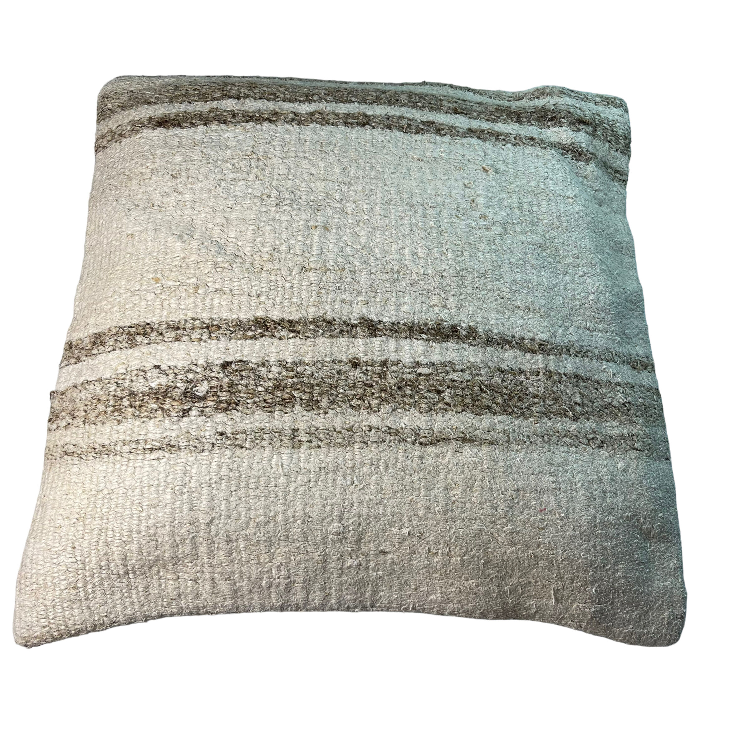 Vintage turkish kilim cushion cover , 60 x 60 cm