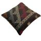 Housse de coussin kilim turc vintage, 55 x 55 cm