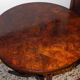 Antique English round table. Petite table ronde anglaise