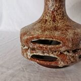 Openwork ceramic lamp, Stein Keramik, Germany, space age, 1960.