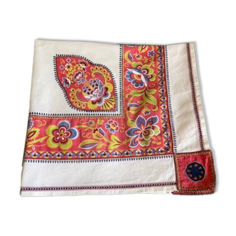 Embroidered tablecloth
