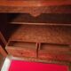 19th-century secretary in marquetry and marble