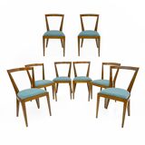 Eight Dining Chairs PONTI 940 by Gio Ponti for BBB Italia