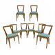 Eight Dining Chairs PONTI 940 by Gio Ponti for BBB Italia