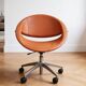 Set of 6 Mya office chairs, Aresline