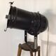 theater spot on wooden tripod