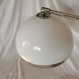 Articulated lamp, plastic and chrome, mushroom, 1970 style